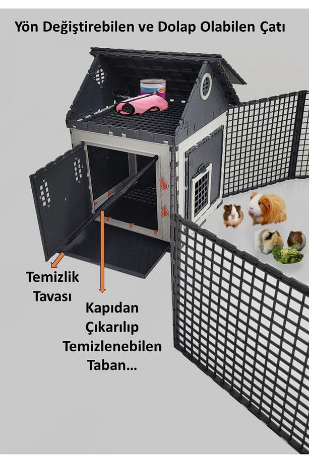 Köpek ,tavşan ,kedi .hamster .civciv. Tavuk. Yuva Çit Bahçe Yp_40ypcb - 6