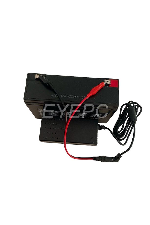 Pilsan Uyumlu Çocuk Oyuncak Akülü Araba 6v 12 Ah 6 Volt 12 Amper Akü Ve BÜYÜK Şarj Adaptörü C1 - 3