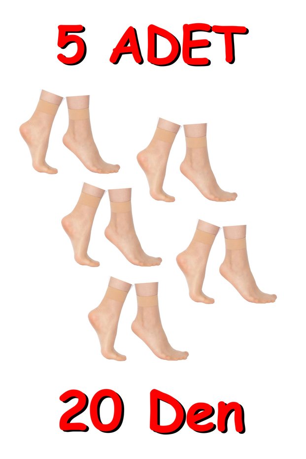 Women's Thin Socket 20 Den Socks, Women's Socket Socks, Black Socks, Skin Colored Socks