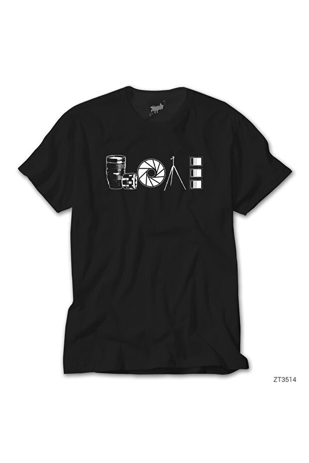Photographer Love Black T-shirt