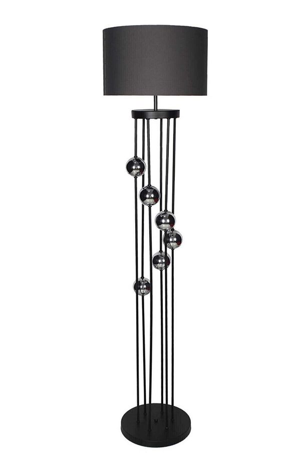 Nila Lüks Krom 6 Top Dekorlu Modern Lambader - 1