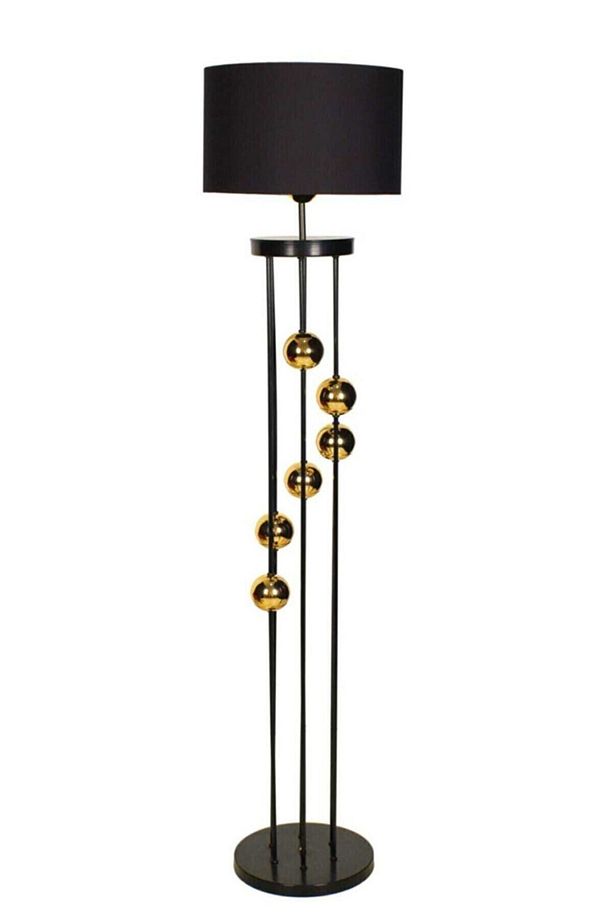Nila Lüks Gold 6 Top Dekorlu Modern Lambader - 1