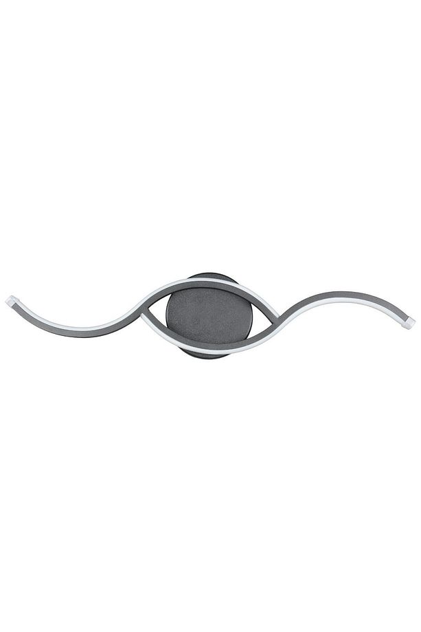 Ezgi Modern Tasarım Siyah Renk Gün Işığı Ledli Banyo - Mutfak - Salon Led Duvar Aplik - 3