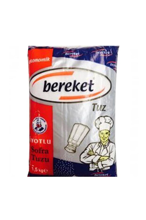 İyotlu Sofra Tuzu 1.5kg.