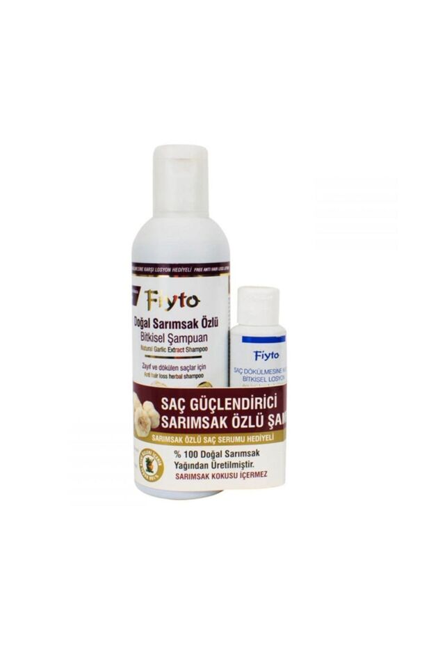 Garlic Extract Shampoo 500 ml – Hair Serum 75 ml
