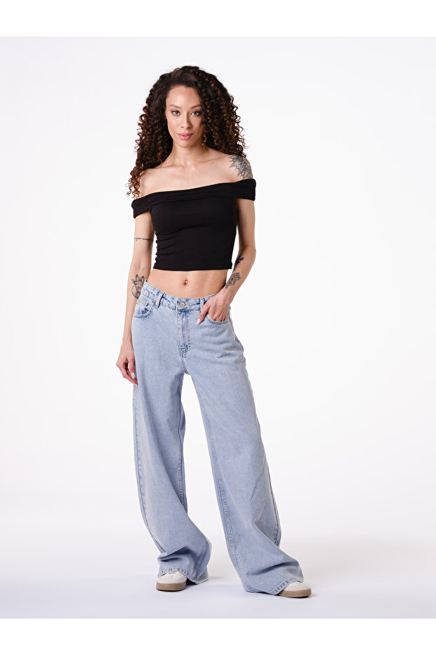 Light Blue Baggy Jeans