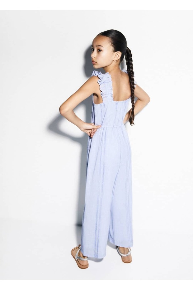 Dantel Detaylı Tulum - 1