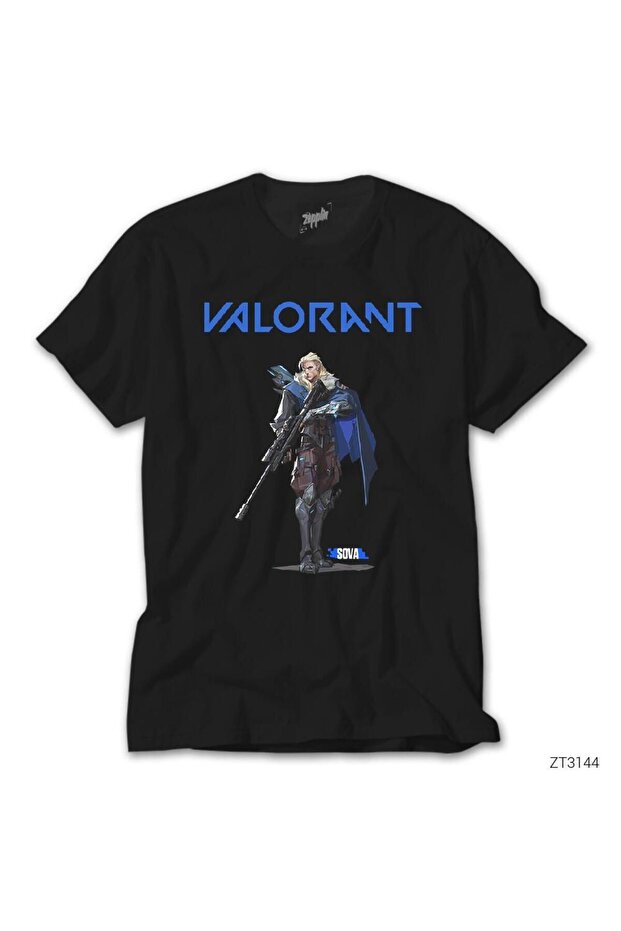Val.Sova Black T-shirt