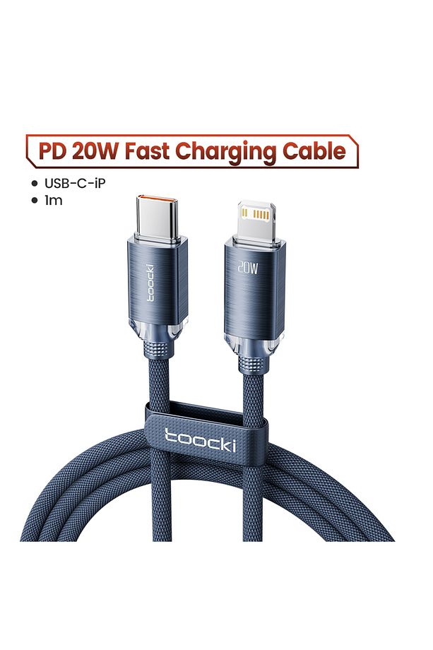 20W Hızlı Apple iPhone 11,12,13,14 Pro Max Type C To Lightning Şarj Macbook Data Kablo 1mt Uyumlu - 5