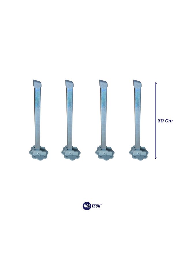Metal Katlanır Yer Sofrası Ayağı 4 Adet 30 Cm Kaliteli Masa Ayağı Seti - 2