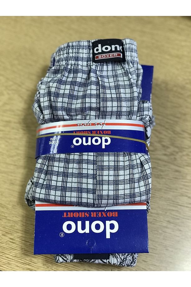 Erkek %100 Pamuk 5 Li Paket Karışık Renk 1.Kalite Boxer Şort - 1