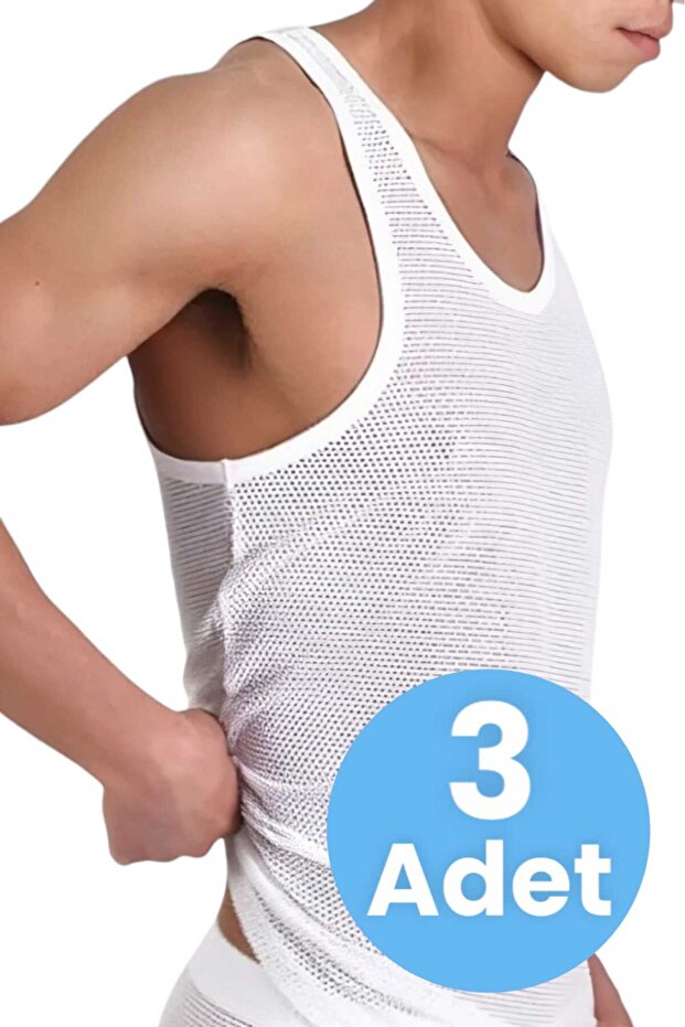 Men's Mesh Undershirt 6 Pieces