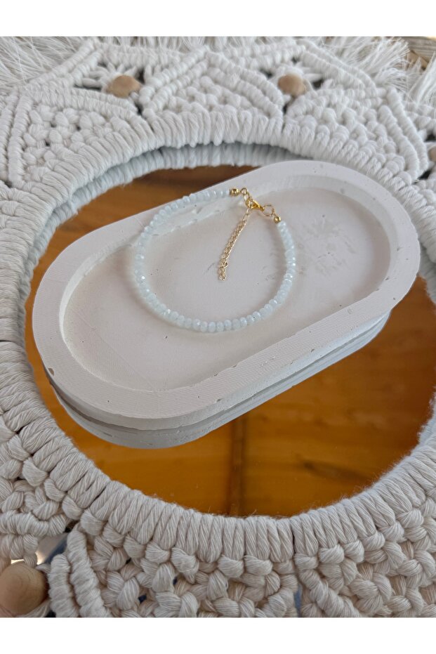 سوار صغير مطرز بالكريستال - 1