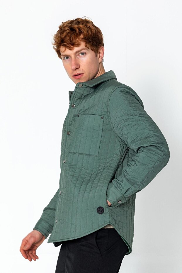 ERKEK REGULAR  ÇOK CEPLİ ASTARLI KISA MONT - 4