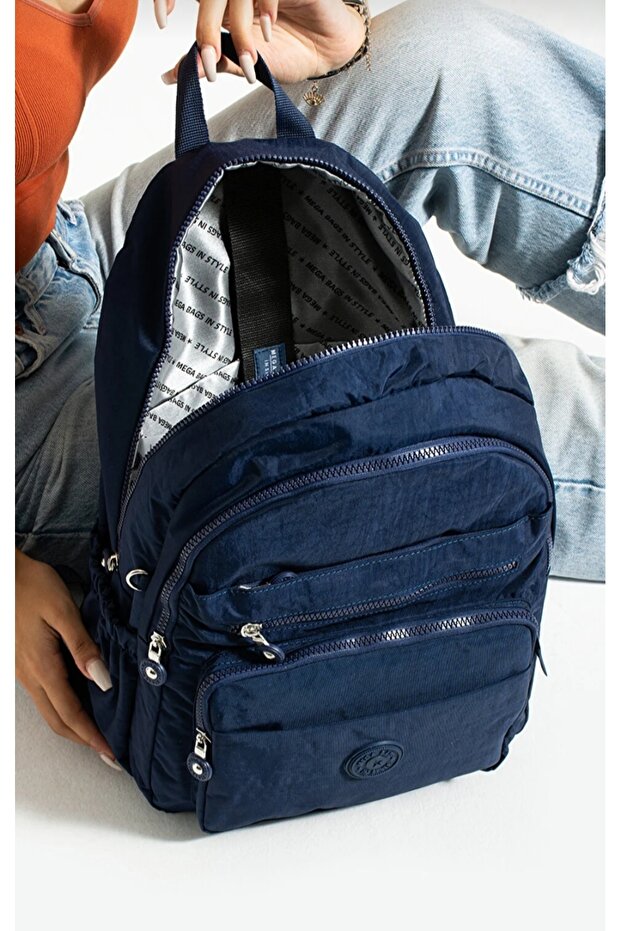 School Bag Mega Large Size Multi-Compartment Backpack - 4