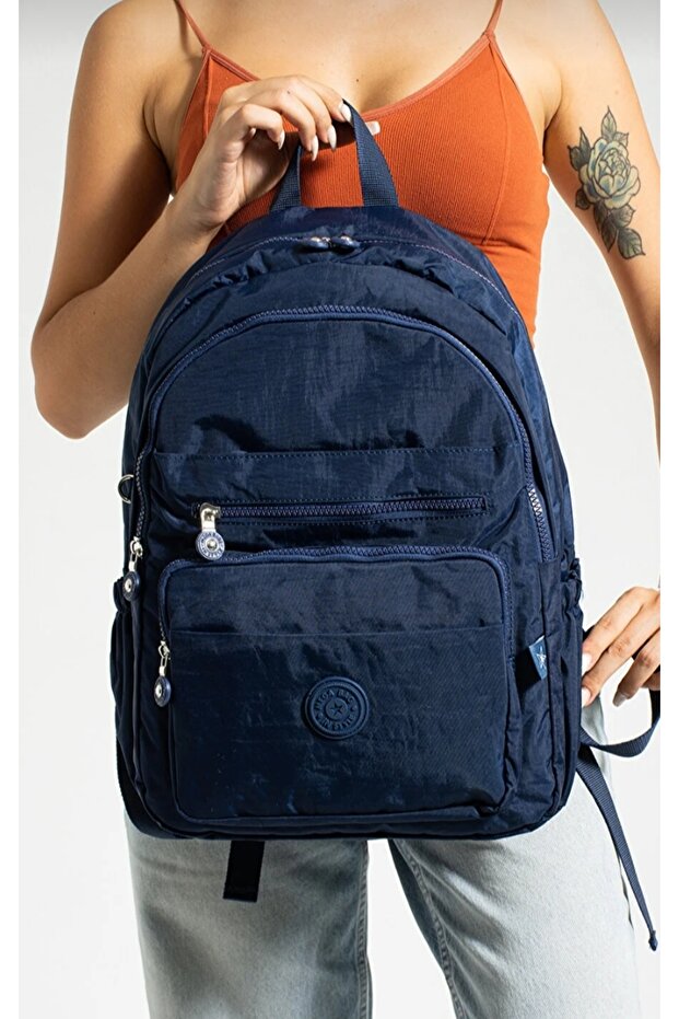 School Bag Mega Large Size Multi-Compartment Backpack - 2
