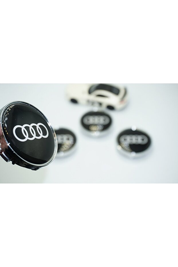 Audi Jant Göbeği Kapak Seti 60mm - 1