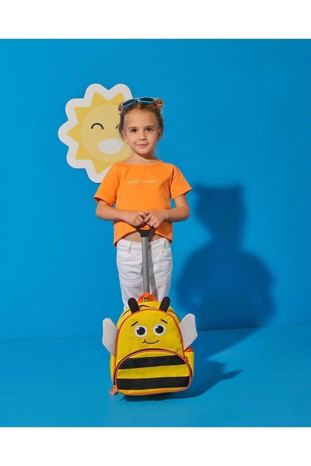 Bee Squeegee Patterned Backpack - 3