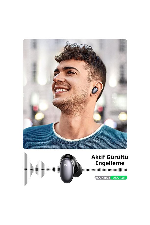 Hitune X6 Anc Bluetooth 5.1 Tws Kablosuz Kulaklık - 2