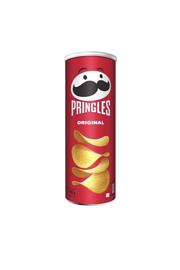 Cheesy Cheese Savory Crisp Potato Chips Canister Stack (165g)
