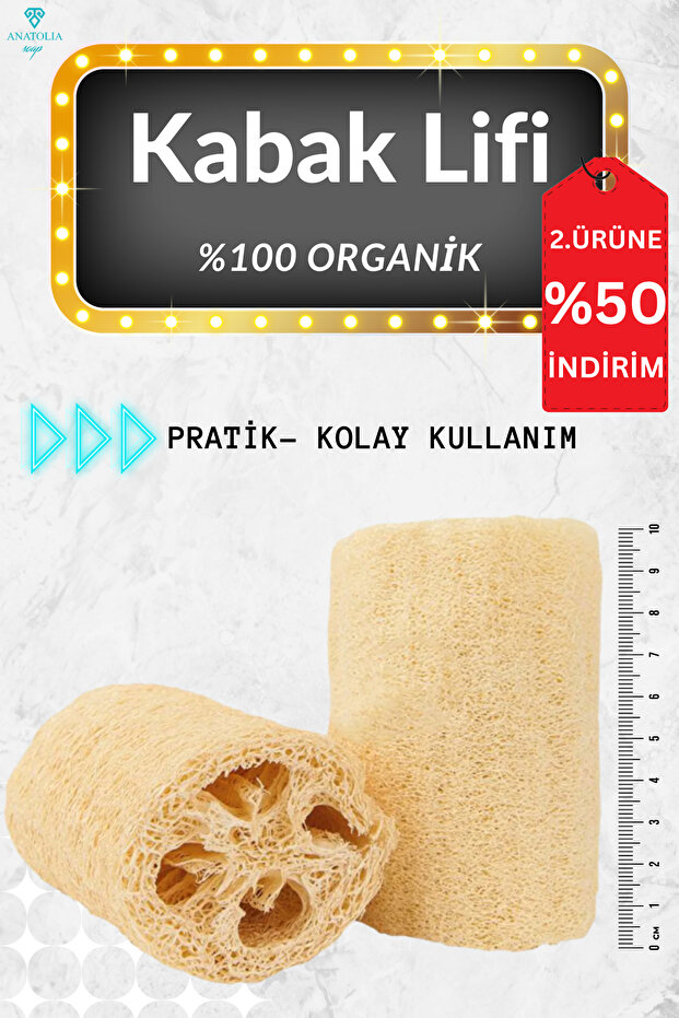 Natural Pumpkin Fiber (Body Dish Cleaning) 10.cm
