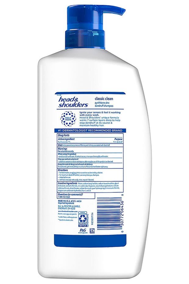 Head & Shoulders Classic Clean Günlük Şampuan 1180ML - 2