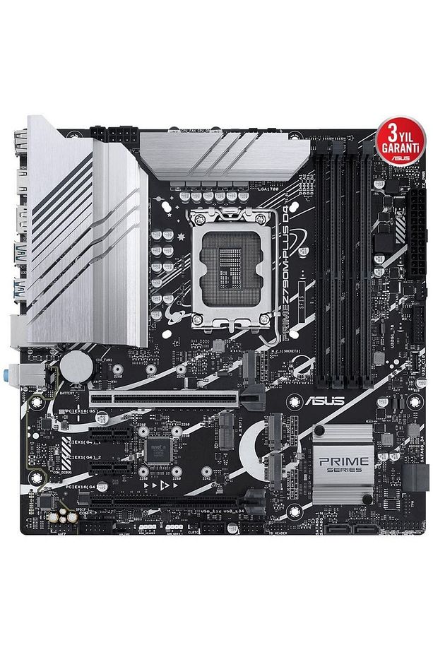Prıme Z790m-plus D4, 4xddr4, 3x M.2, Hdmı, Dp, Type-c, 12-13.nesil, Lga1700 Soket, Argb Gaming - 4