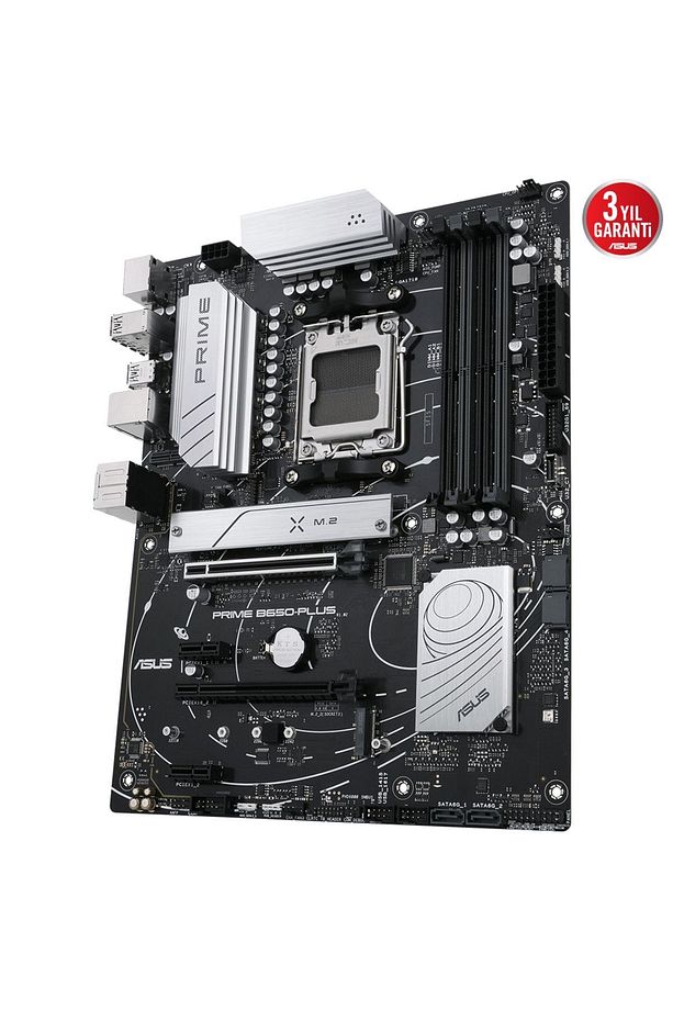 Prıme B650-plus-csm Amd B650 Am5 Ddr5 6400 Dp Hdmı 2x M2 Usb3.2 Aura Rgb 2.5gbit Lan Atx 128gb - 5