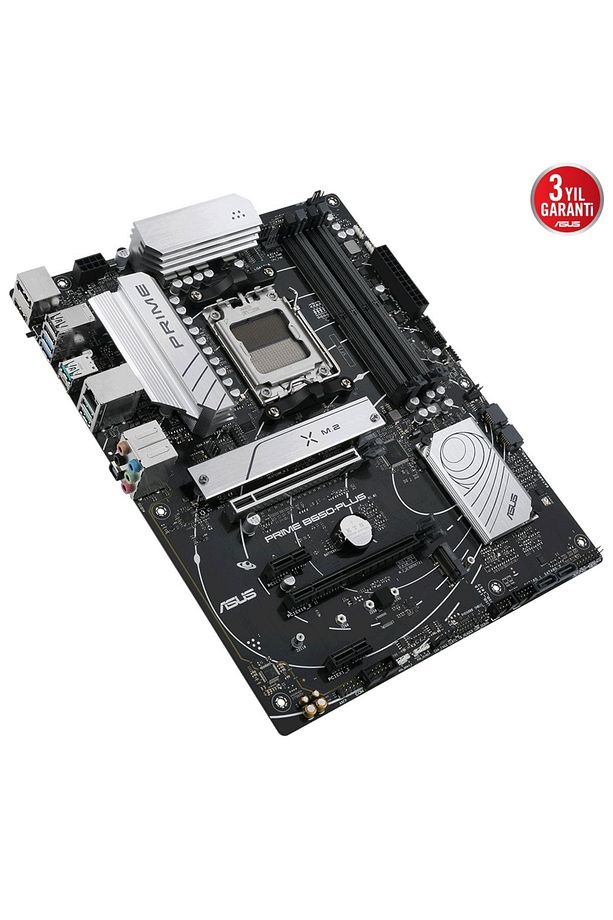 Prıme B650-plus-csm Amd B650 Am5 Ddr5 6400 Dp Hdmı 2x M2 Usb3.2 Aura Rgb 2.5gbit Lan Atx 128gb - 6