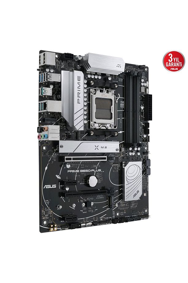 Prıme B650-plus-csm Amd B650 Am5 Ddr5 6400 Dp Hdmı 2x M2 Usb3.2 Aura Rgb 2.5gbit Lan Atx 128gb - 3