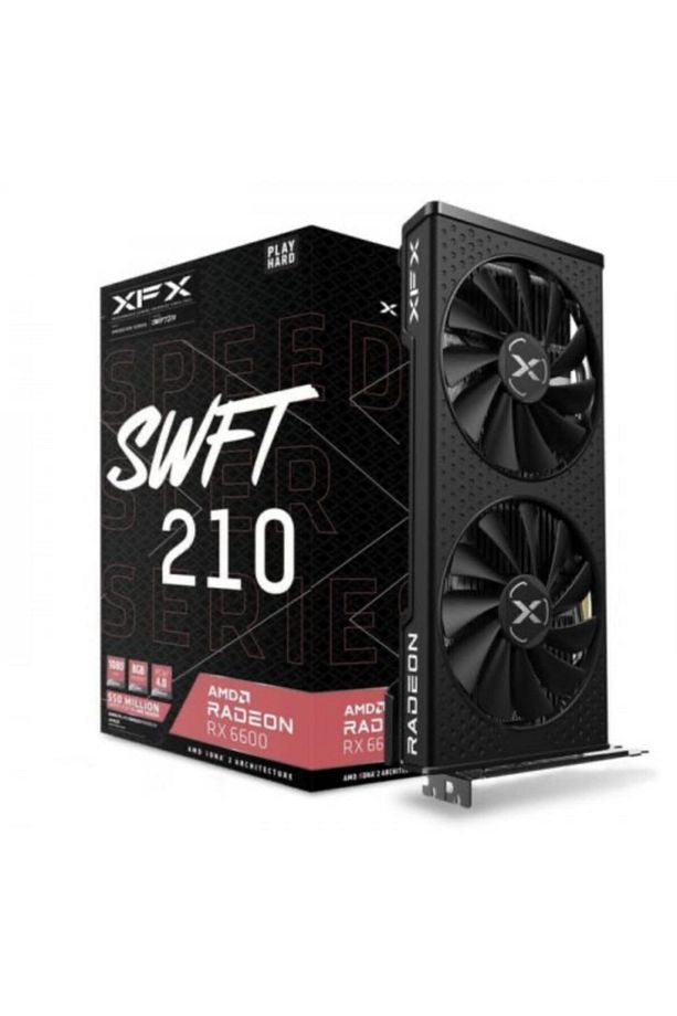 Xfx Spe Swft 210 Radeon Rx 6600 Core Rx-66xl8lfdq 8gb Gddr6 128bit - 1