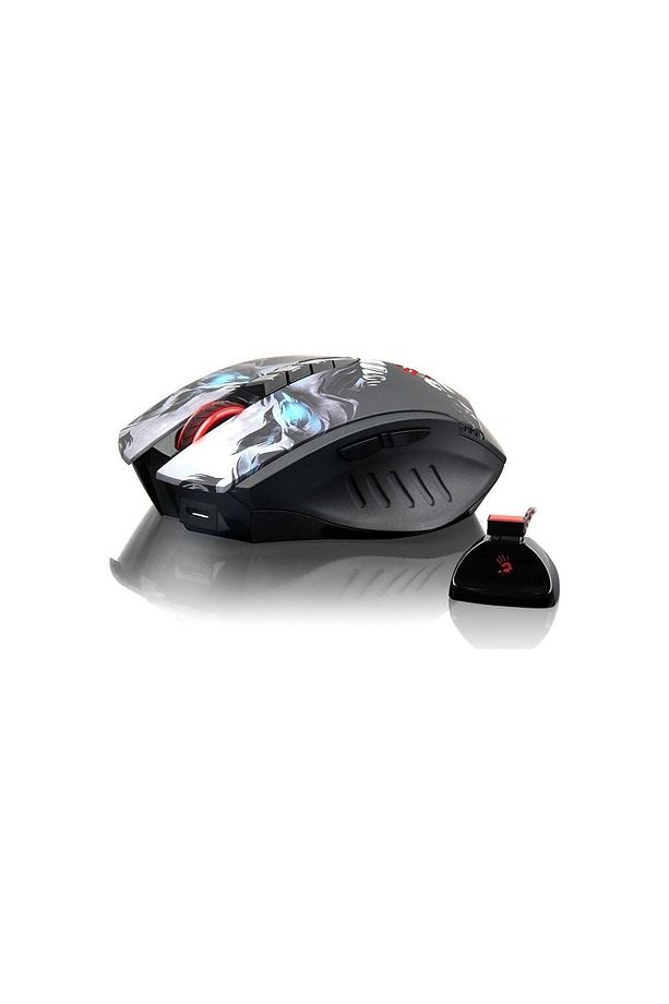 Bloody R80 GHOST LK Optik Multi Core Metal Ayak 4000CPI Şarjlı Kablosuz + Kablolu Oyuncu Mouse - 3