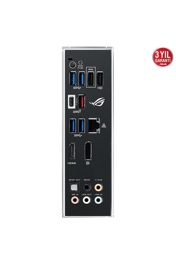 Rog Strıx B550-f Gamıng Amd B550 Am4 4xddr4 Dp/hdmı 2xm2 Usb3.2 Argb 2.5gbit Lan Atx Pcıe 4.0 - 3