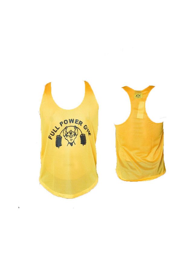 Sarı Gym Fileli Spor Atlet - 1