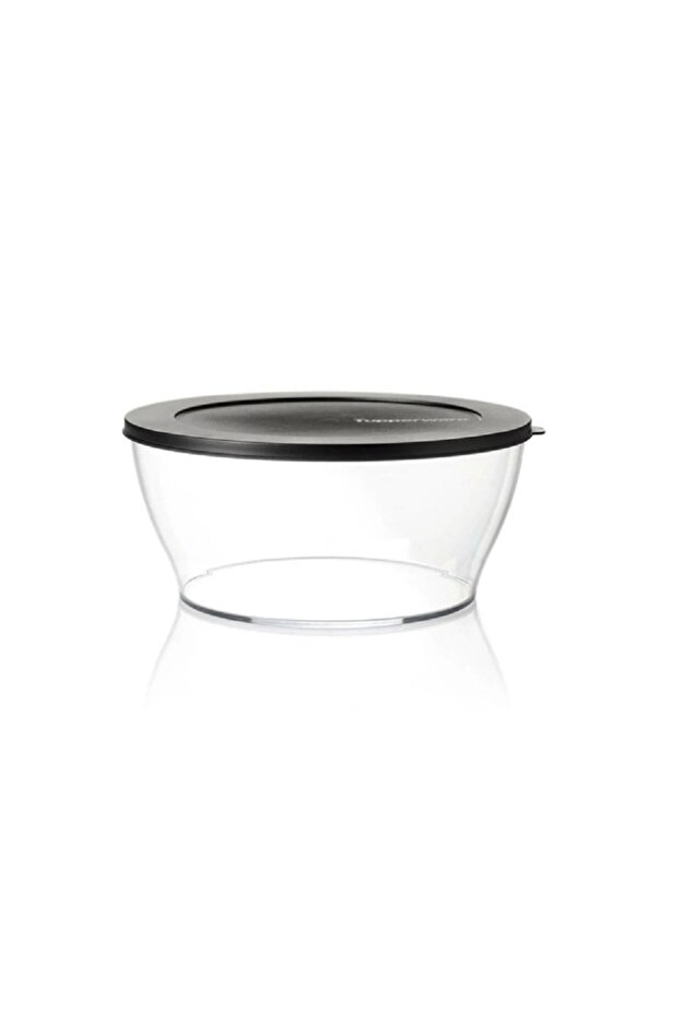 حاوية خدمة تخزين سوداء سعة 1.3 لتر من Royal Cap - 1