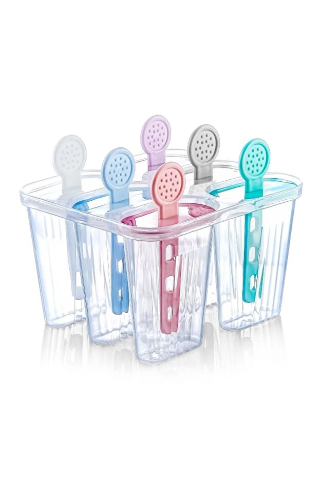 6-Piece Fun Colorful Fruit Ice Cream Ice Cream Children's Ice Cream Mold