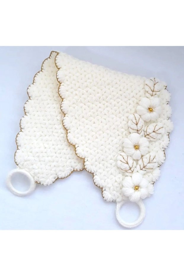 Hand Knitted Long Pearl Bath Loofah (dowry)