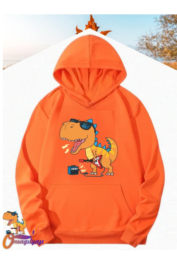 Dinosaur Roar Children's Sweatshirt Hoodie
