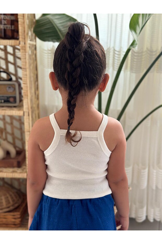 Beyaz Bebek Krop - 5