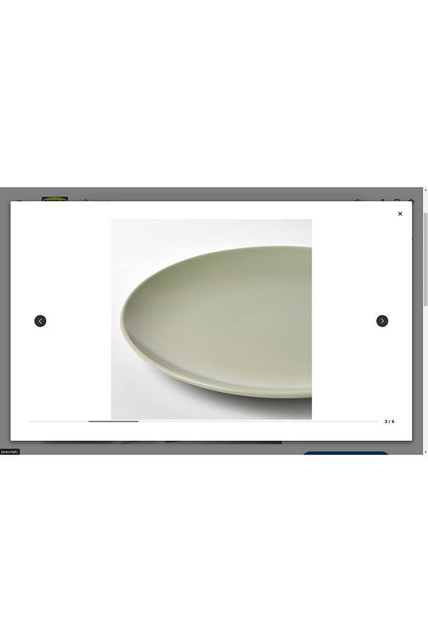 Fargklar Tabak Seti, Açık Yeşil, 26 Cm, 4 Adet - 1