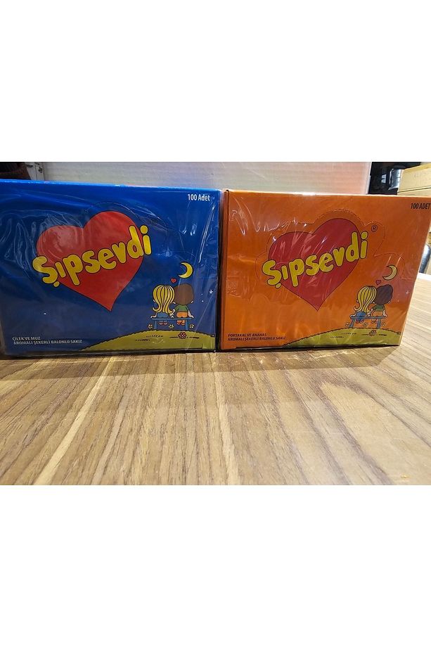 200 adet nostalji Şıp sevdi sakız 2 kutu - 1