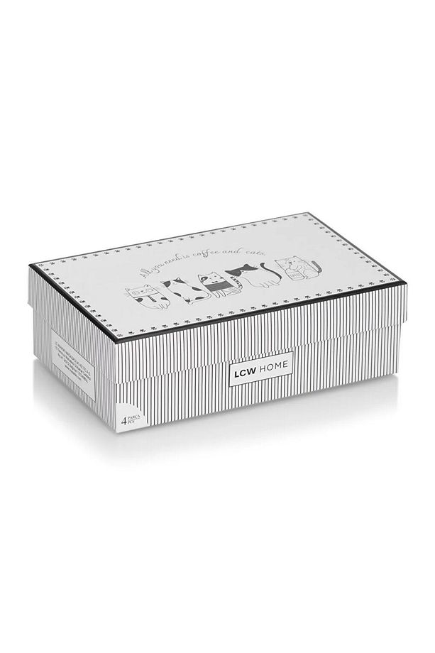 Lcw Home 2 Kişilik Porselen Kahve Fincan Takımı 90 ml - 4