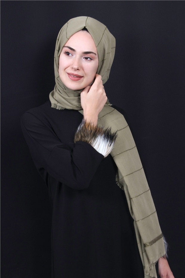 Simli Pamuk Şal 505-7 - 2