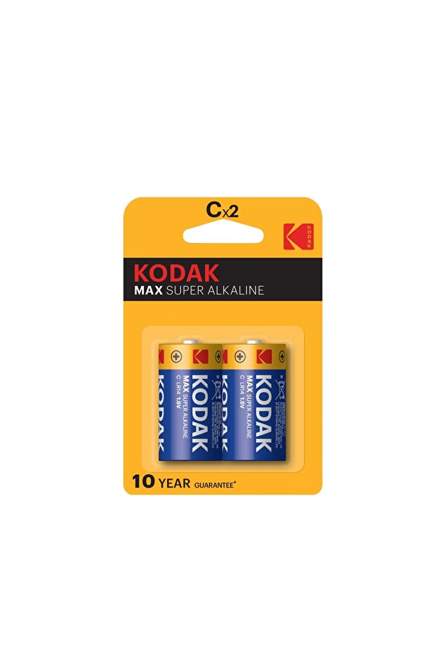 2 Adet Max Alkalin Orta Pil-c