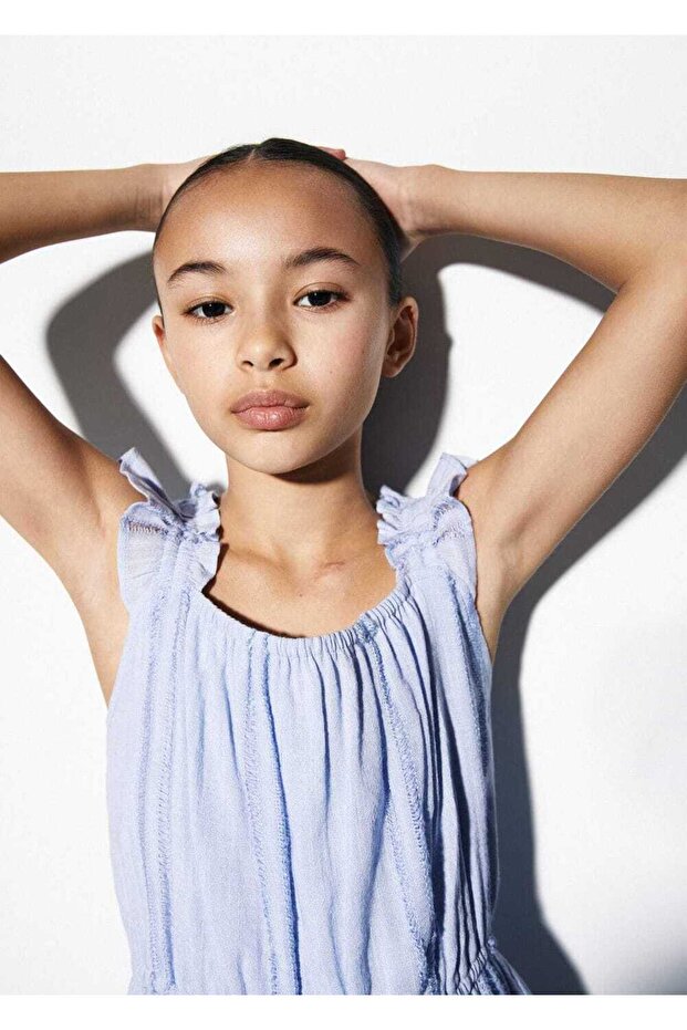 Dantel Detaylı Tulum - 4