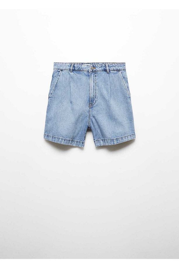 Slouchy denim şort - 3