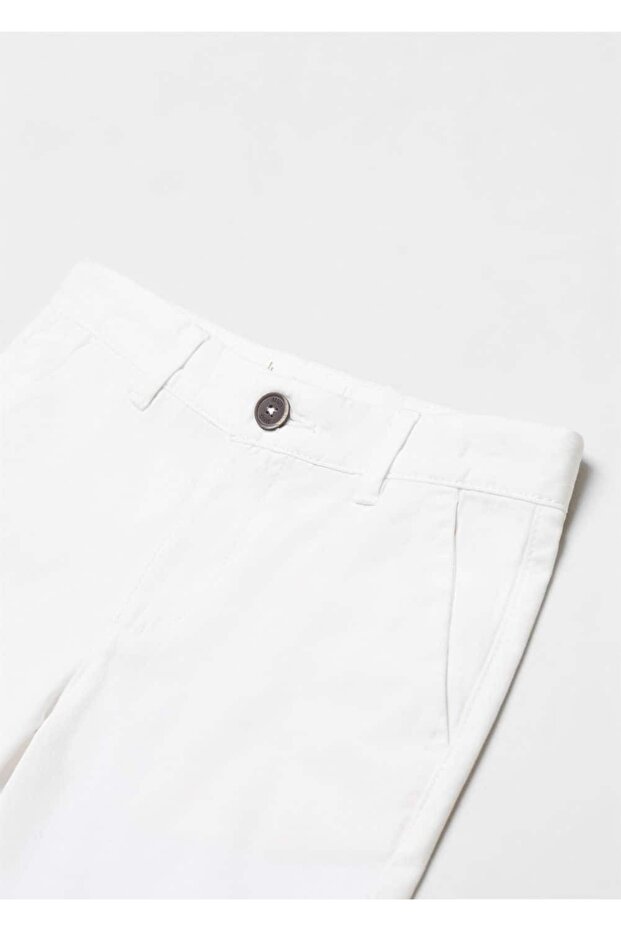 Pamuklu bermuda şort - 3