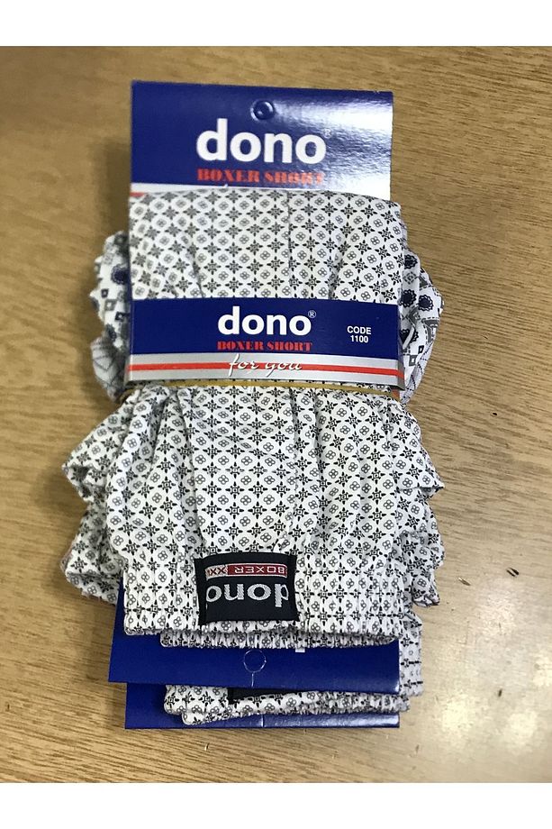 Erkek %100 Pamuk 5 Li Paket Karışık Renk 1.Kalite Boxer Şort - 7