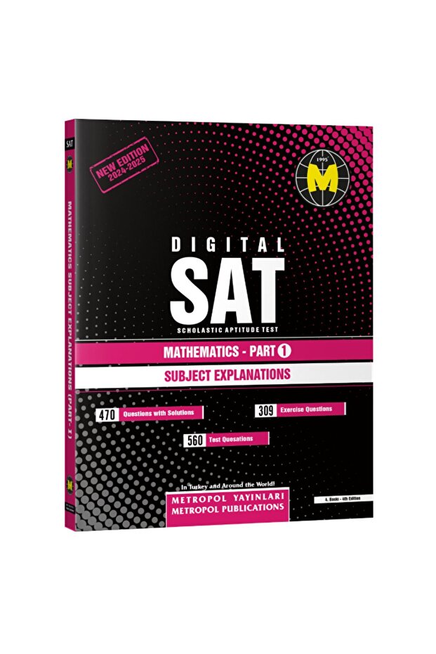 SAT 4 LÜ-SET-SAT MATHEMATİCS-READİNG-WRİTİNG(Subject Explanations And Sample Questions) - 2