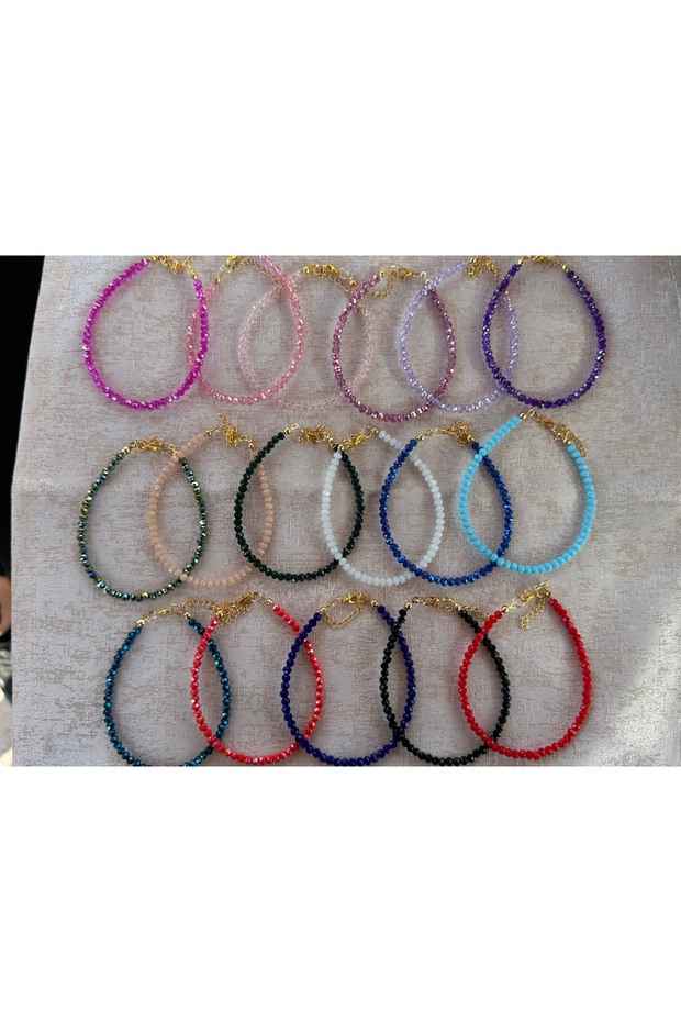 سوار صغير مطرز بالكريستال - 4